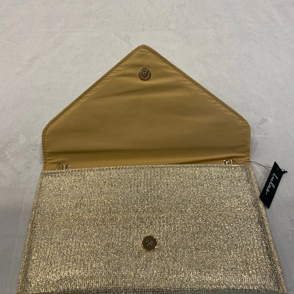 Lulu's Gold Clutch